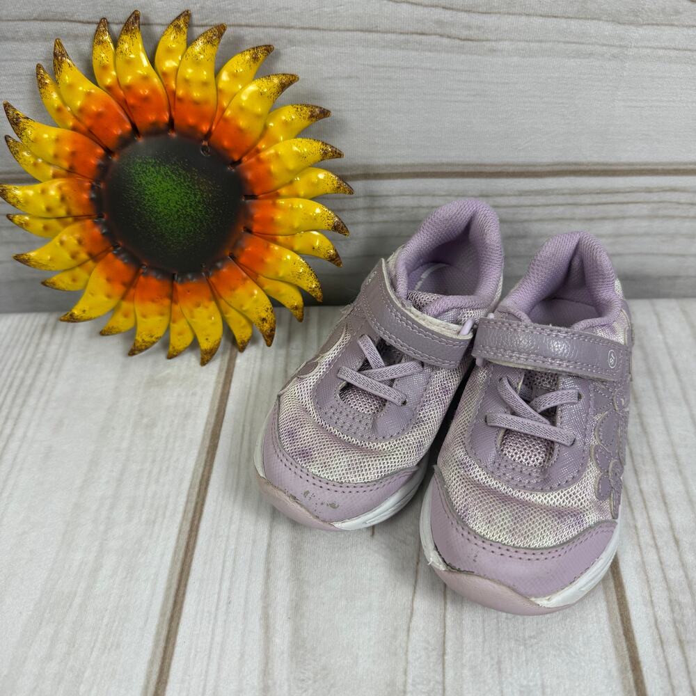 Stride Rite Light Up Sneakers Toddler Girls Shoes 7.5C